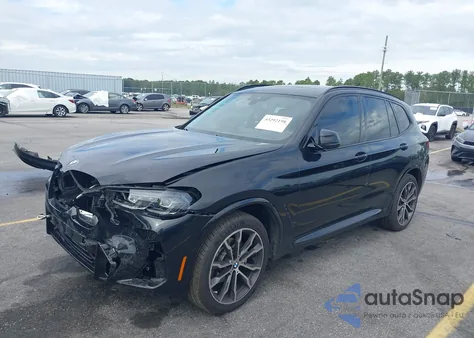 2022 BMW X3 Sdrive30I из США, поврежденный, VIN 5UX43DP01N9M06571